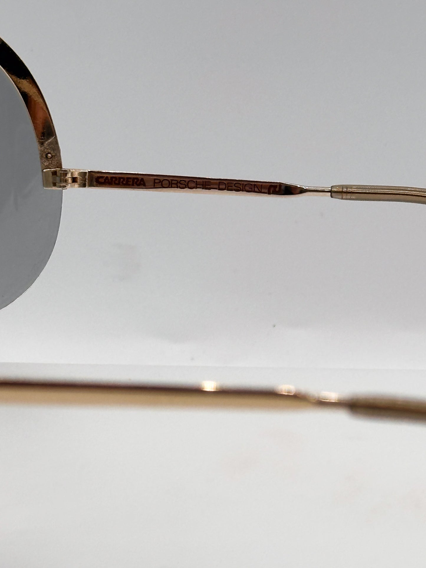 Yoko Ono 1980s Carrera Porsche Design vintage Sunglasses, inner right side