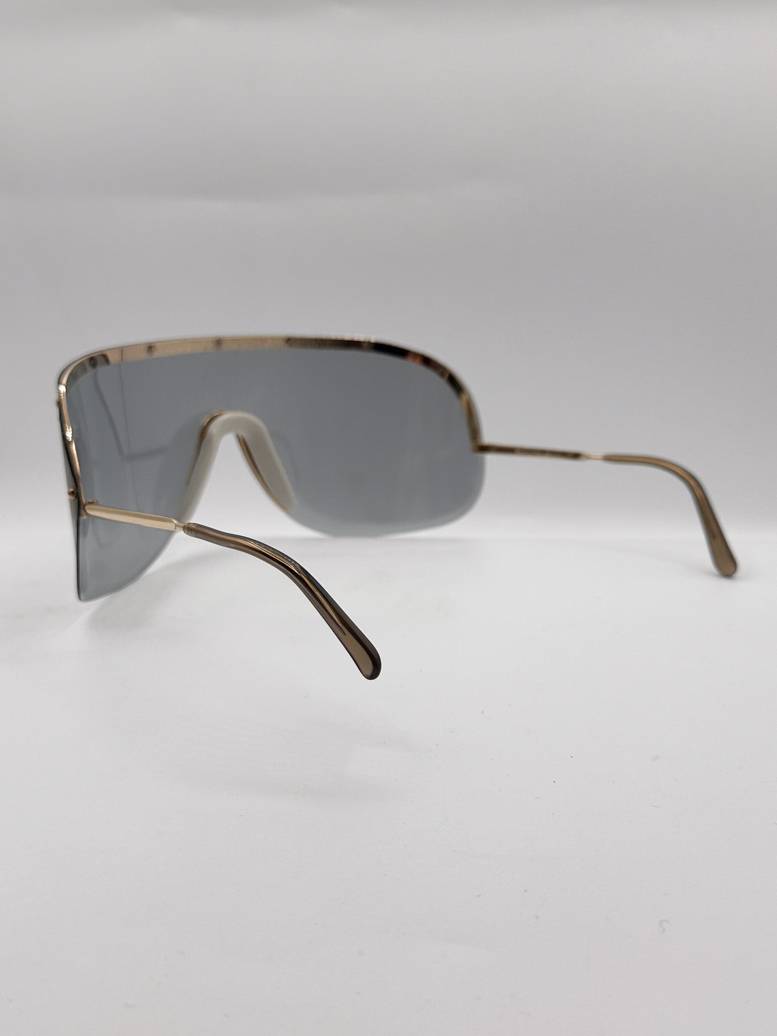 Yoko Ono 1980s Carrera Porsche Design vintage Sunglasses, left side 2