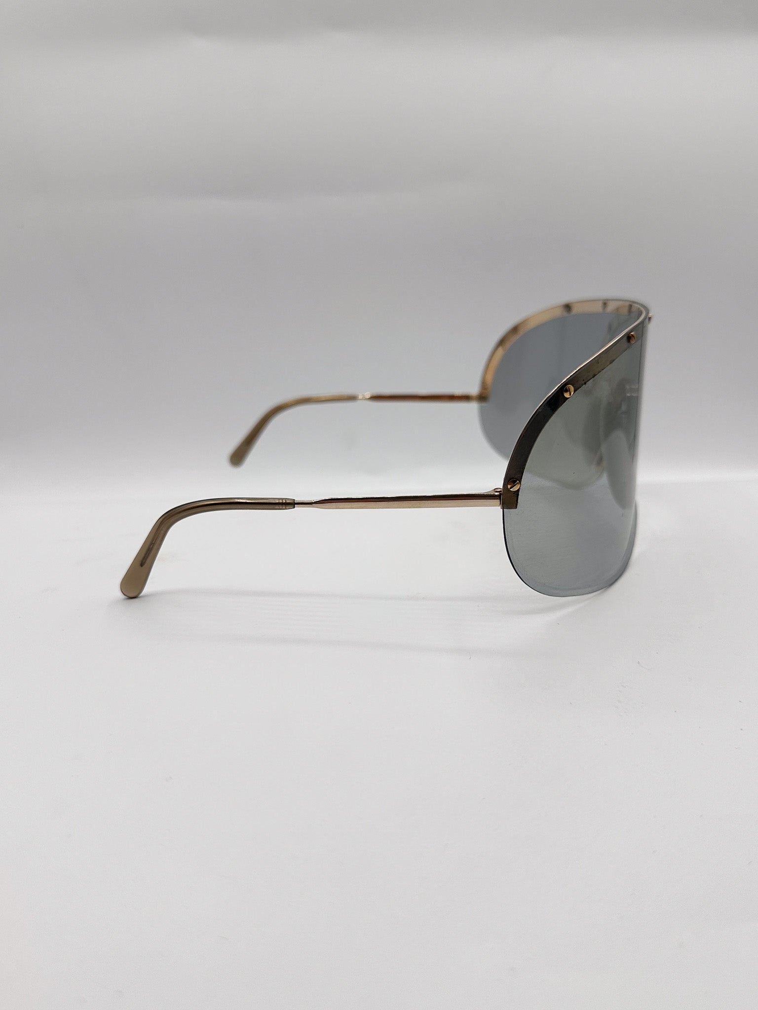 Yoko Ono 1980s Carrera Porsche Design vintage Sunglasses, right side