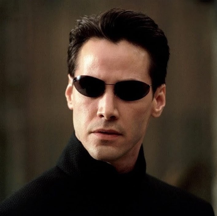"Neo" 1990s Blinde Official Matrix Sunglasses